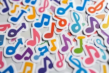 Fototapeta premium A vibrant display of imagination and creativity through the eyes of a child's art, bursting with color and intricate designs