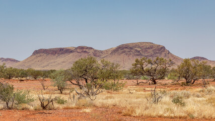 Mount DeCourcey on Nanutarra-Wittenoom Road, Western Australia