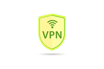 Virtual private network VPN cyber concept