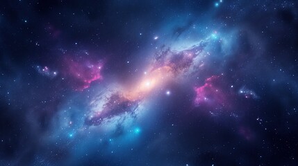 Space galaxy and stars