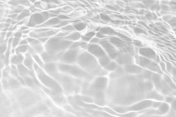 White water with ripples on the surface. Defocus blurred transparent white colored clear calm water...