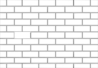 brick wall pattern background, illustration