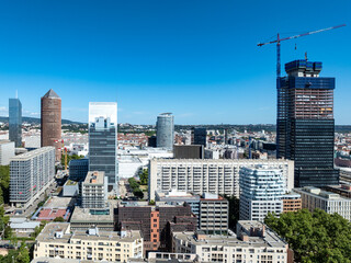 Lyon City Skyline - France