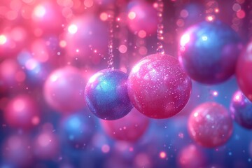 Fototapeta premium abstract colorful background with spheres