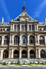 Fototapeta na wymiar Palais de la Bourse - Lyon, France