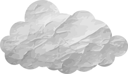 cloud paper art