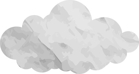 Fototapeta na wymiar cloud paper art 