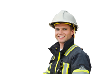 portrait of a firefighter