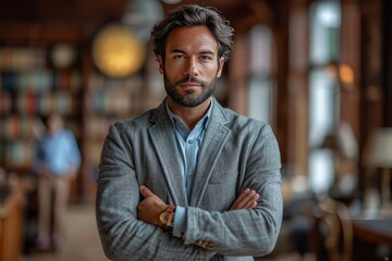 Obraz premium middle aged business man 