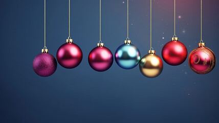 Card merry christmas and new year