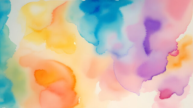 abstract beautiful water color painting background