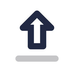 home icon on a white background