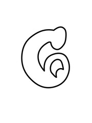 Obraz premium number icon vector