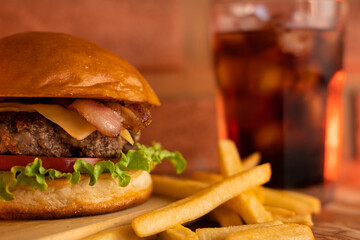 Fast-food, Classic hamburger