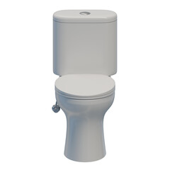 Toilet 3D Design  Element
