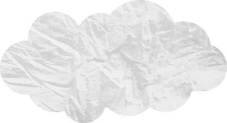 cloud paper art