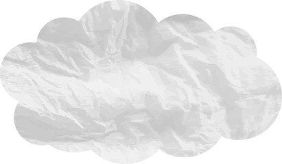 cloud paper art