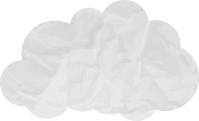 cloud paper art