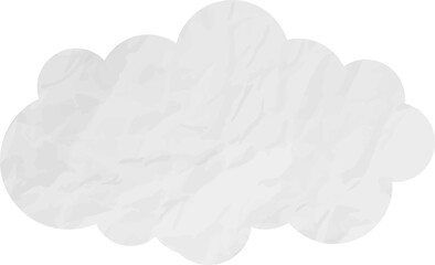 cloud paper art