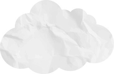 cloud paper art