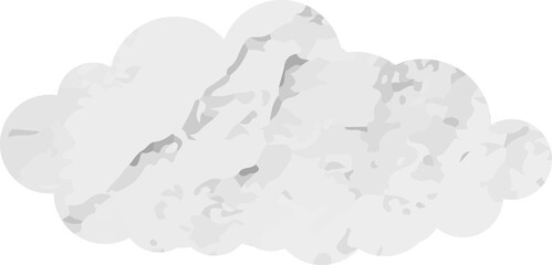 cloud paper art