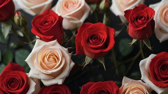Transform your Valentine's Day marketing campaign with visually stunning images that showcase the beauty and diversity of love. From classic red roses to modern abstract designs, let your creativity s