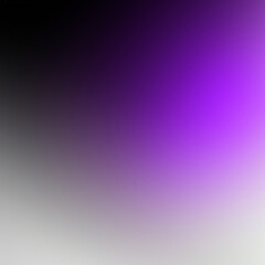 Fototapeta premium パープル、ホワイト、ブラック、グラデーション背景、光る光、暗い背景、ノイズ、テクスチャ効果、バナー、ヘッダー、ポスターデザイン