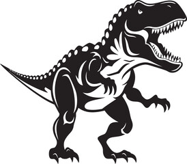 Tyrannosaurus Rex Symbol: Modern and Edgy Vector Design