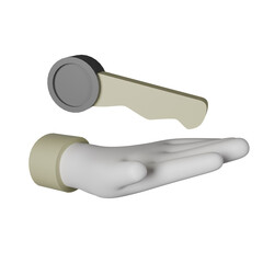 Rent 3D Icon Illustration