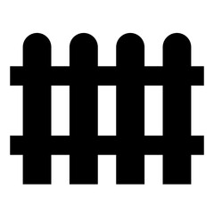 Fototapeta premium fence icon