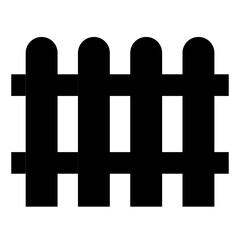 Fototapeta premium fence icon