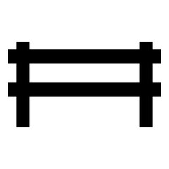 Obraz premium fence icon