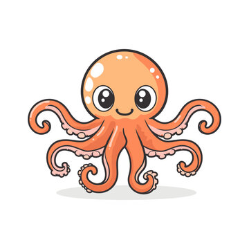 cute Octopus cartoon