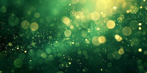 Fototapeta premium green abstract bokeh background