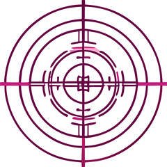 target, symmetrical, geometric details, icon
