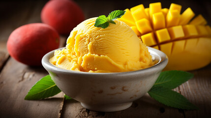 mango_ice_cream_with_fruit_rustic_background