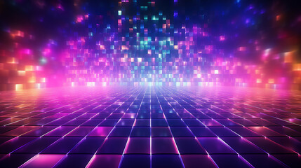abstract background with lights