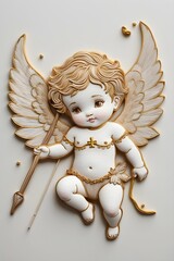 Fototapeta premium cupid. generative ai