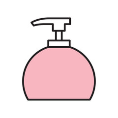 cosmetics empty container vector. cosmetics collection - illustration