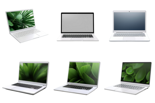 set collection laptop Artificial Intelligence Generative