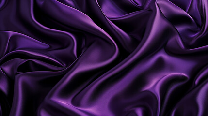 Fototapeta premium Electric Purple and Black silk background