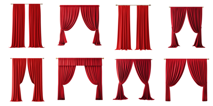 set collection curtain Artificial Intelligence Generative