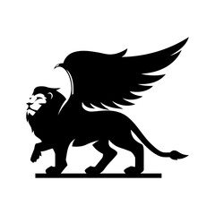 lion with wings