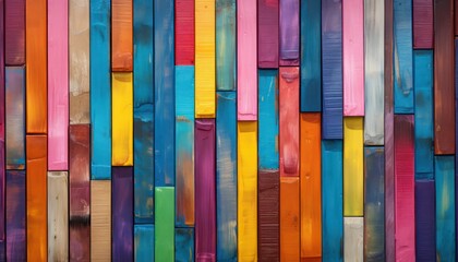colorful wooden texture background