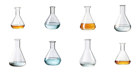 set collection lab bottle Artificial Intelligence Generative