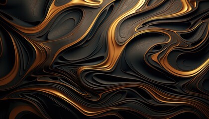 abstract background with waves