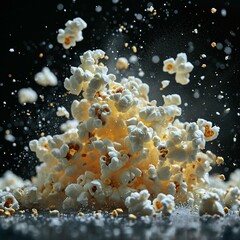 Popcorn effect image