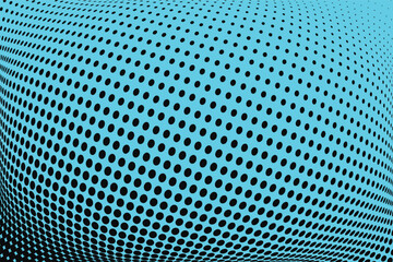 Polka dot pop art halftone pattern
