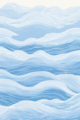 white_background_with_white_blue_wavy_lines_in_the_style