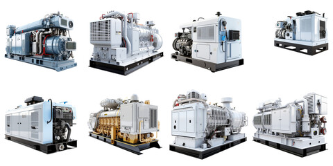 set collection electric generator Artificial Intelligence Generative